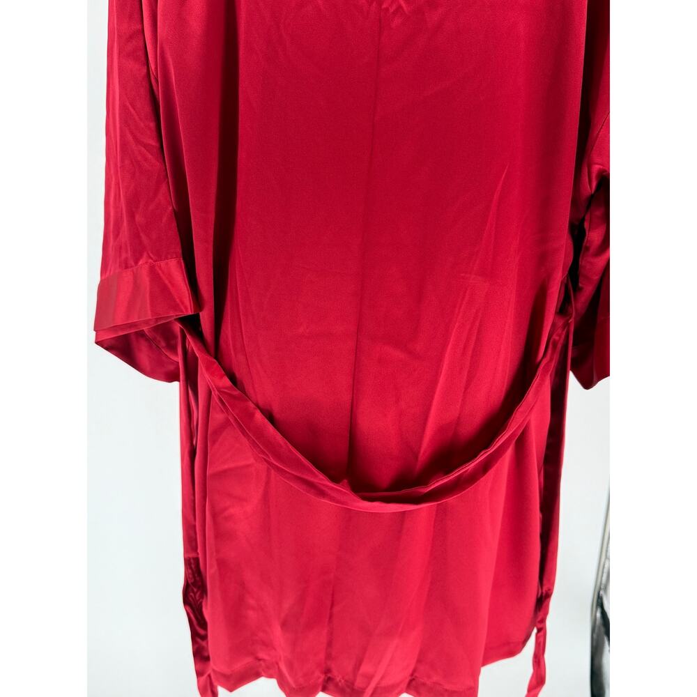 Victorias Secret NWT 2-PIece Set Red Slip Dress S and Robe XS Lingerie Sleepwear - Picture 5 of 11